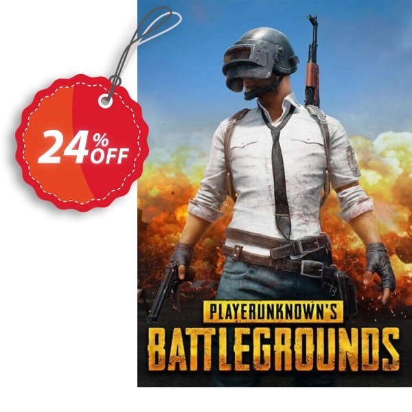 PlayerUnknowns Battlegrounds, PUBG PC Coupon, discount PlayerUnknowns Battlegrounds (PUBG) PC Deal. Promotion: PlayerUnknowns Battlegrounds (PUBG) PC Exclusive offer