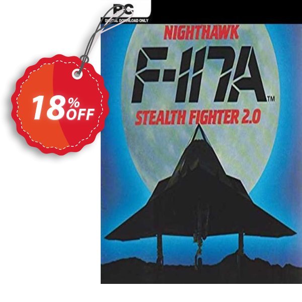 F117A Nighthawk Stealth Fighter 2.0 PC Coupon, discount F117A Nighthawk Stealth Fighter 2.0 PC Deal. Promotion: F117A Nighthawk Stealth Fighter 2.0 PC Exclusive offer 