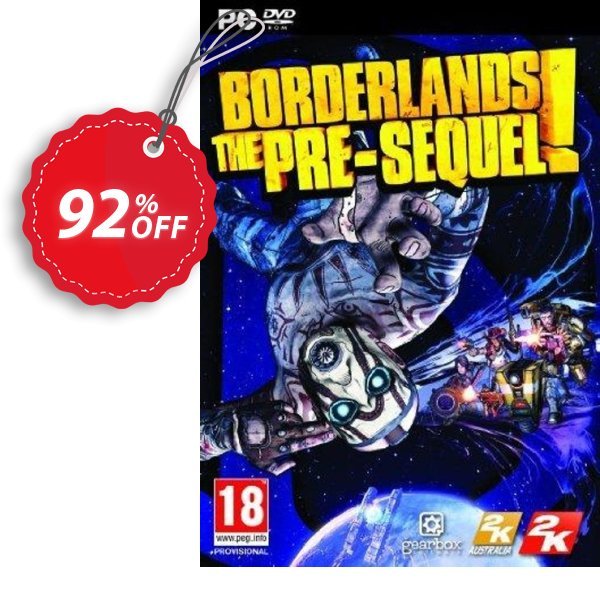 Borderlands: The Pre-sequel PC, EU  Coupon, discount Borderlands: The Pre-sequel PC (EU) Deal. Promotion: Borderlands: The Pre-sequel PC (EU) Exclusive offer 