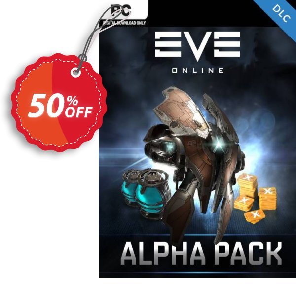 EVE Online - Alpha Pack DLC PC Coupon, discount EVE Online - Alpha Pack DLC PC Deal. Promotion: EVE Online - Alpha Pack DLC PC Exclusive offer 