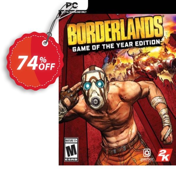 Borderlands Game of the Year Enhanced PC, EU  Coupon, discount Borderlands Game of the Year Enhanced PC (EU) Deal. Promotion: Borderlands Game of the Year Enhanced PC (EU) Exclusive offer 