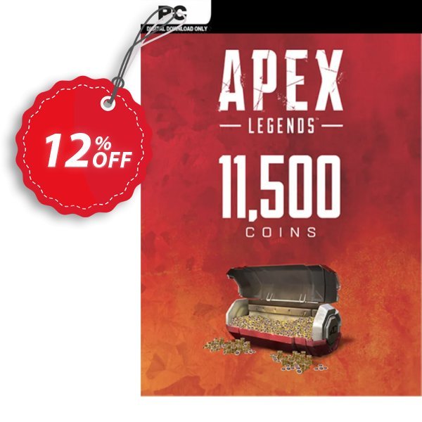 Apex Legends 11500 Coins VC PC Coupon, discount Apex Legends 11500 Coins VC PC Deal. Promotion: Apex Legends 11500 Coins VC PC Exclusive offer 