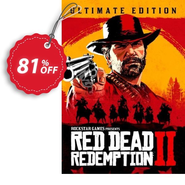 Red Dead Redemption 2 - Ultimate Edition PC Coupon, discount Red Dead Redemption 2 - Ultimate Edition PC Deal. Promotion: Red Dead Redemption 2 - Ultimate Edition PC Exclusive offer 
