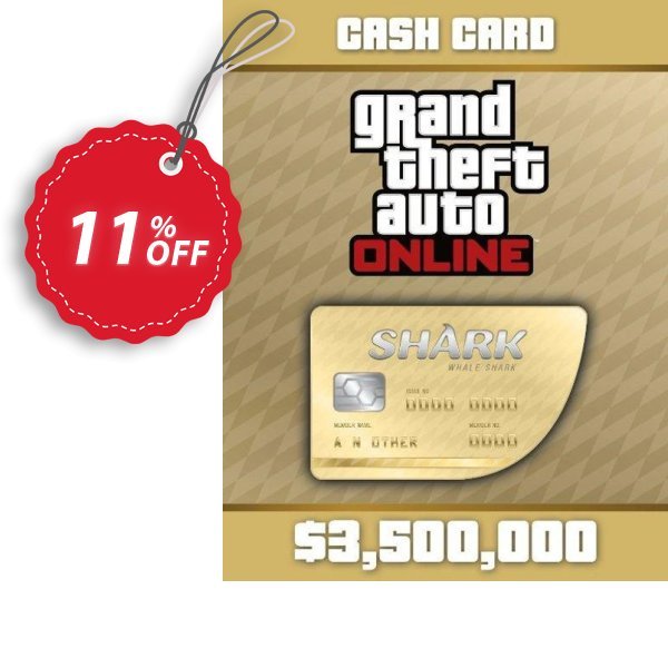 Grand Theft Auto Online, GTA V 5 : Whale Shark Cash Card PC Coupon, discount Grand Theft Auto Online (GTA V 5): Whale Shark Cash Card PC Deal. Promotion: Grand Theft Auto Online (GTA V 5): Whale Shark Cash Card PC Exclusive offer 