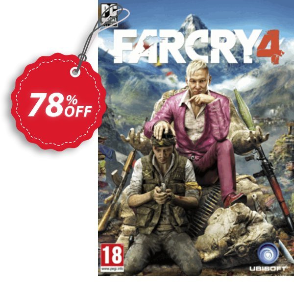 Far Cry 4 PC Coupon, discount Far Cry 4 PC Deal. Promotion: Far Cry 4 PC Exclusive offer