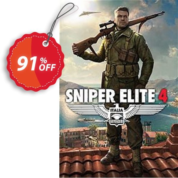 Sniper Elite 4 PC Coupon, discount Sniper Elite 4 PC Deal. Promotion: Sniper Elite 4 PC Exclusive offer 