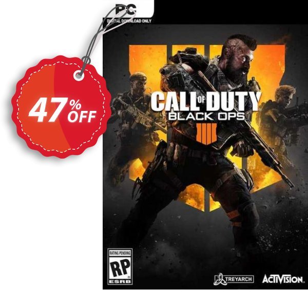 Call of Duty, COD Black Ops 4 PC Coupon, discount Call of Duty (COD) Black Ops 4 PC Deal. Promotion: Call of Duty (COD) Black Ops 4 PC Exclusive offer 