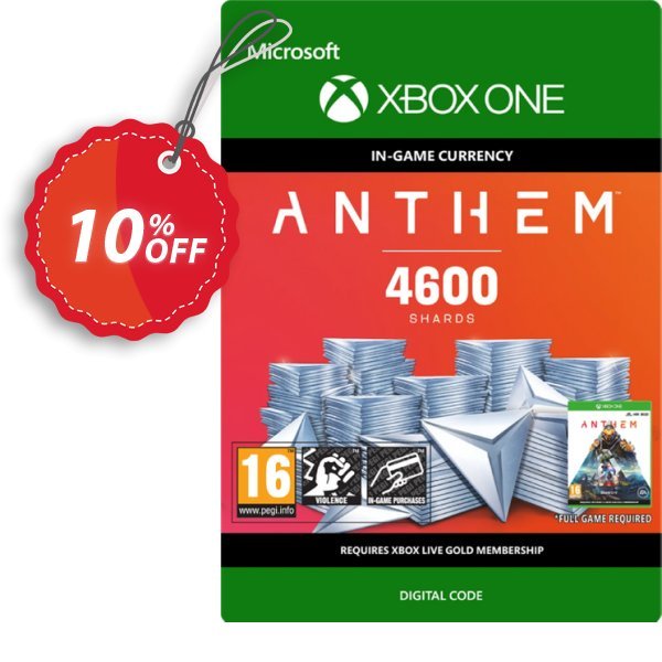 Anthem 4600 Shards Pack Xbox One
