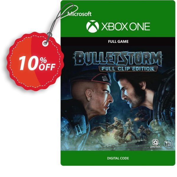 Bulletstorm: Full Clip Edition Xbox One Coupon, discount Bulletstorm: Full Clip Edition Xbox One Deal. Promotion: Bulletstorm: Full Clip Edition Xbox One Exclusive offer 