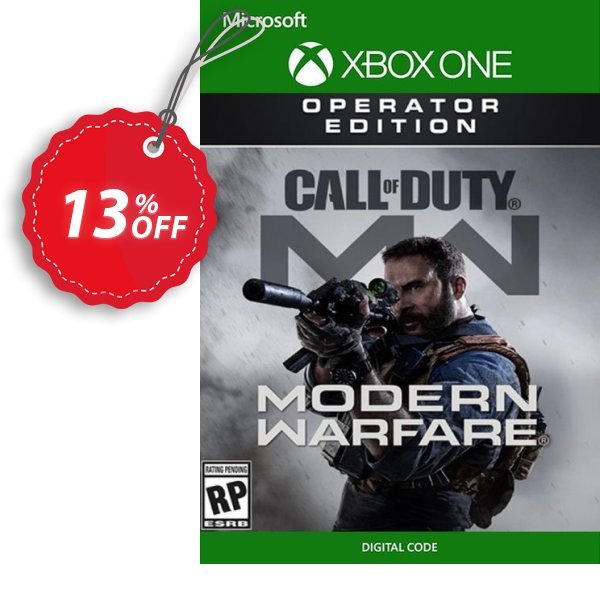 Call of Duty Modern Warfare Operator Edition Xbox One Coupon, discount Call of Duty Modern Warfare Operator Edition Xbox One Deal. Promotion: Call of Duty Modern Warfare Operator Edition Xbox One Exclusive offer 