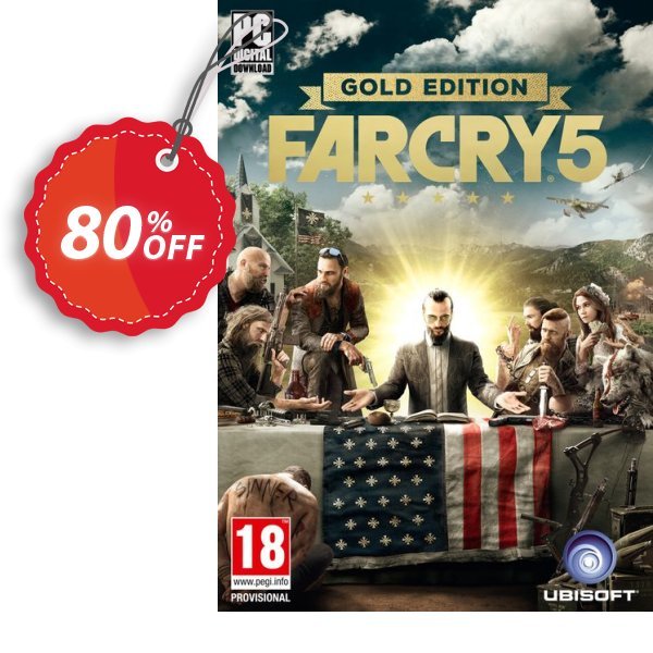 Far Cry 5 Gold Edition PC Coupon, discount Far Cry 5 Gold Edition PC Deal. Promotion: Far Cry 5 Gold Edition PC Exclusive offer 