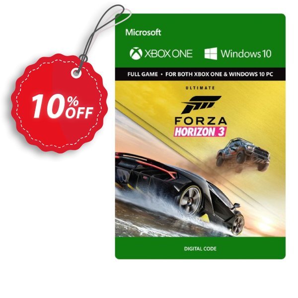 Forza Horizon Ultimate Make4fun promotion codes