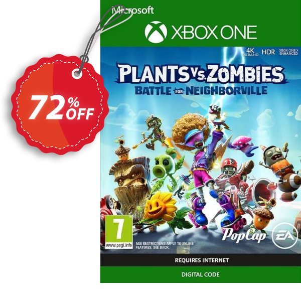 Plants Vs. Zombies: Battle for Neighborville Xbox One Coupon, discount Plants Vs. Zombies: Battle for Neighborville Xbox One Deal. Promotion: Plants Vs. Zombies: Battle for Neighborville Xbox One Exclusive offer 