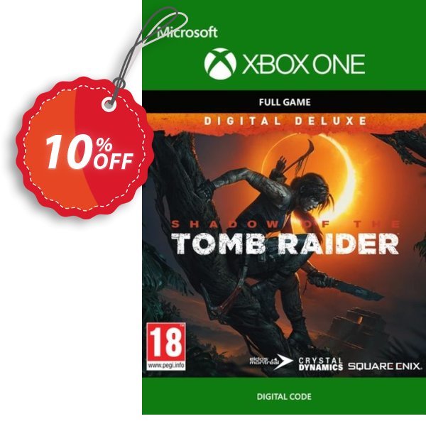 Shadow of the Tomb Raider Deluxe Edition Xbox One Coupon, discount Shadow of the Tomb Raider Deluxe Edition Xbox One Deal. Promotion: Shadow of the Tomb Raider Deluxe Edition Xbox One Exclusive offer 