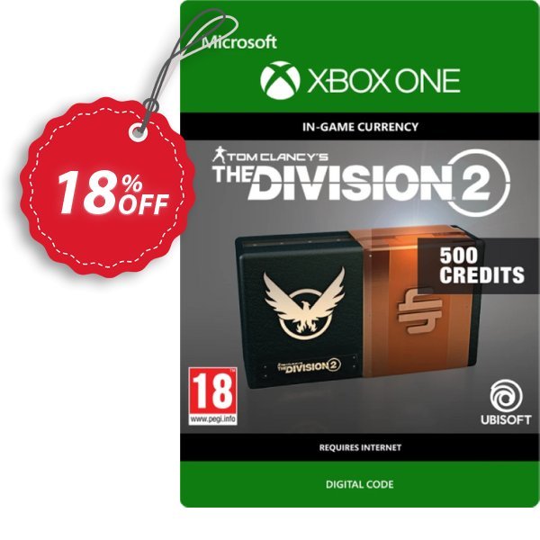 Tom Clancy's The Division 2 500 Credits Xbox One Coupon, discount Tom Clancy's The Division 2 500 Credits Xbox One Deal. Promotion: Tom Clancy's The Division 2 500 Credits Xbox One Exclusive offer 