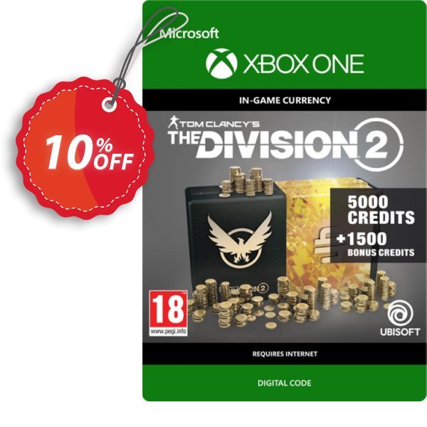 Tom Clancy's The Division 2 6500 Credits Xbox One Coupon, discount Tom Clancy's The Division 2 6500 Credits Xbox One Deal. Promotion: Tom Clancy's The Division 2 6500 Credits Xbox One Exclusive offer 