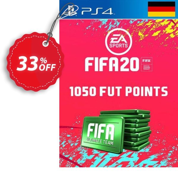 1050 FIFA 20 Ultimate Team Points PS4, Germany 