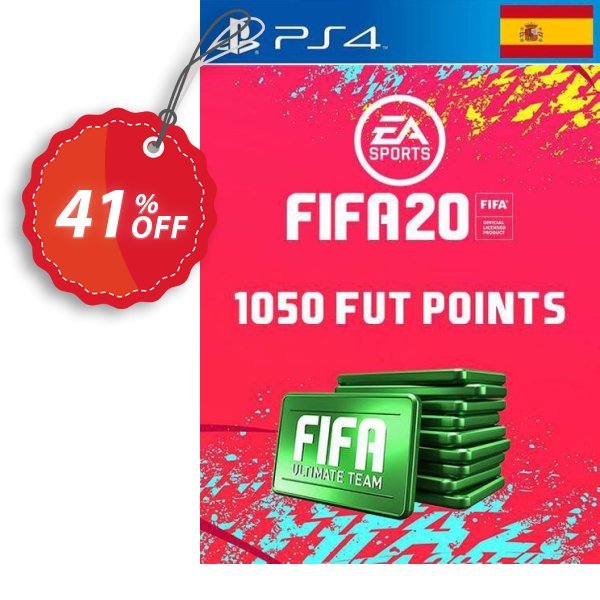 1050 FIFA 20 Ultimate Team Points PS4, Spain 