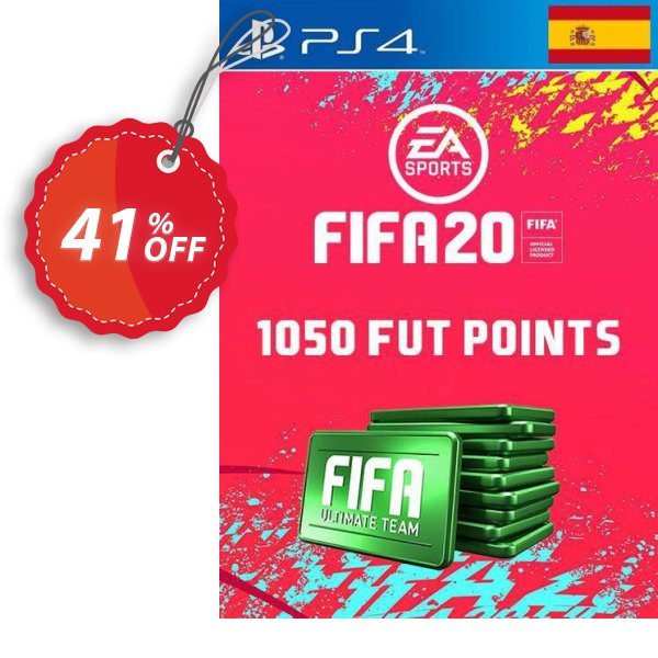 1050 FIFA 20 Ultimate Team Points PS4, Spain  Coupon, discount 1050 FIFA 20 Ultimate Team Points PS4 (Spain) Deal. Promotion: 1050 FIFA 20 Ultimate Team Points PS4 (Spain) Exclusive offer 