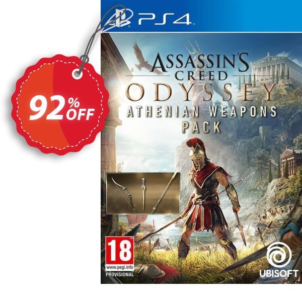 Assassins Creed Odyssey Athenian Weapons Pack DLC PS4 Coupon, discount Assassins Creed Odyssey Athenian Weapons Pack DLC PS4 Deal. Promotion: Assassins Creed Odyssey Athenian Weapons Pack DLC PS4 Exclusive offer 