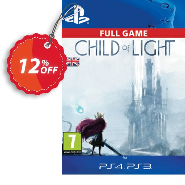 Child of Light PS3/PS4 - Digital Code Coupon, discount Child of Light PS3/PS4 - Digital Code Deal. Promotion: Child of Light PS3/PS4 - Digital Code Exclusive offer 