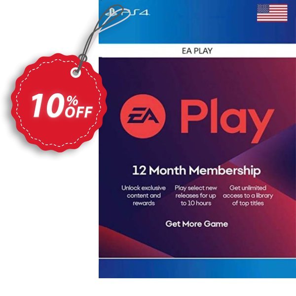 EA Access 12 Month PS4, US  Coupon, discount EA Access 12 Month PS4 (US) Deal. Promotion: EA Access 12 Month PS4 (US) Exclusive offer 