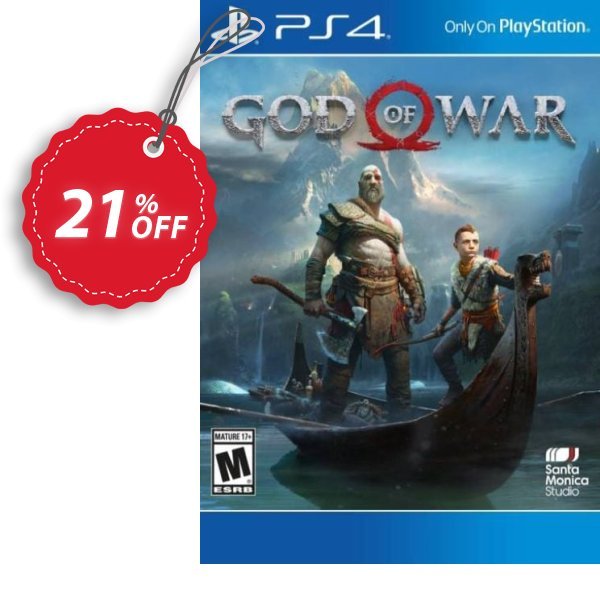 God of War PS4, US  Coupon, discount God of War PS4 (US) Deal. Promotion: God of War PS4 (US) Exclusive offer 