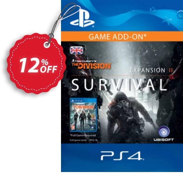 Tom Clancy's The Division Survival PS4, UK  Coupon, discount Tom Clancy's The Division Survival PS4 (UK) Deal. Promotion: Tom Clancy's The Division Survival PS4 (UK) Exclusive offer 