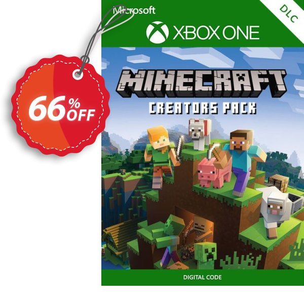 Minecraft Creators Pack Xbox One Coupon, discount Minecraft Creators Pack Xbox One Deal. Promotion: Minecraft Creators Pack Xbox One Exclusive offer 