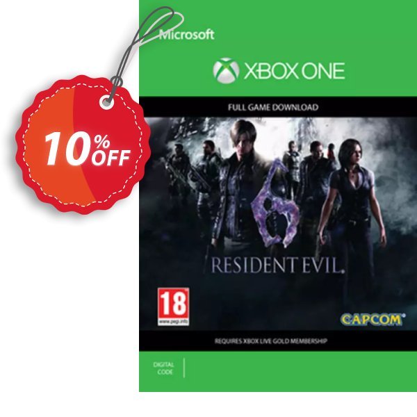 Resident Evil 6 Xbox One Coupon, discount Resident Evil 6 Xbox One Deal. Promotion: Resident Evil 6 Xbox One Exclusive offer 