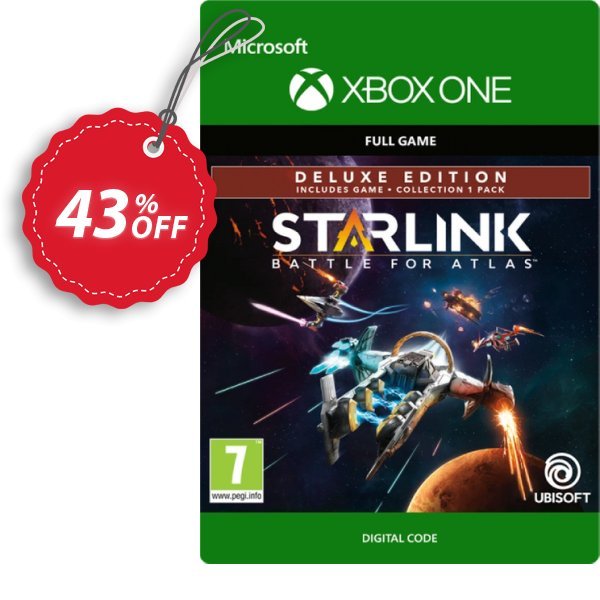Starlink Battle for Atlas Deluxe Edition Xbox One Coupon, discount Starlink Battle for Atlas Deluxe Edition Xbox One Deal. Promotion: Starlink Battle for Atlas Deluxe Edition Xbox One Exclusive offer 