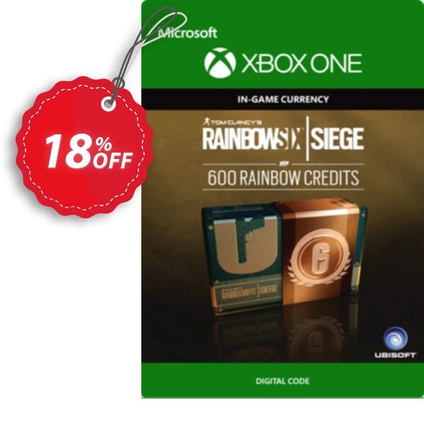 Tom Clancy's Rainbow Six Siege 600 Credits Pack Xbox One Coupon, discount Tom Clancy's Rainbow Six Siege 600 Credits Pack Xbox One Deal. Promotion: Tom Clancy's Rainbow Six Siege 600 Credits Pack Xbox One Exclusive offer 