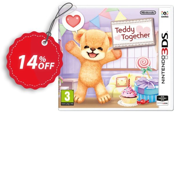 Teddy Together 3DS - Game Code Coupon, discount Teddy Together 3DS - Game Code Deal. Promotion: Teddy Together 3DS - Game Code Exclusive offer 