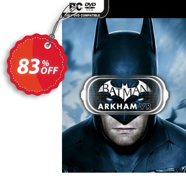 Batman: Arkham VR PC Coupon, discount Batman: Arkham VR PC Deal. Promotion: Batman: Arkham VR PC Exclusive offer