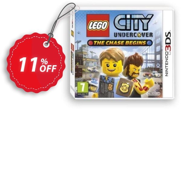 LEGO City Undercover: The Chase Begins 3DS - Game Code