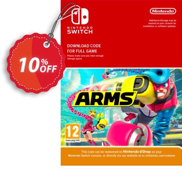 ARMS Switch Coupon, discount ARMS Switch Deal. Promotion: ARMS Switch Exclusive offer 