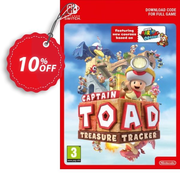 Captain Toad: Treasure Tracker Switch Coupon, discount Captain Toad: Treasure Tracker Switch Deal. Promotion: Captain Toad: Treasure Tracker Switch Exclusive offer 