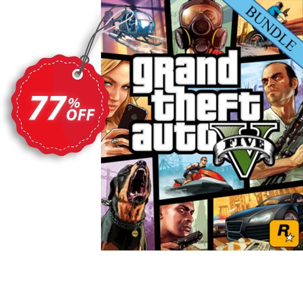 Grand Theft Auto V 5 - Great White Shark Card Bundle PC Coupon, discount Grand Theft Auto V 5 - Great White Shark Card Bundle PC Deal. Promotion: Grand Theft Auto V 5 - Great White Shark Card Bundle PC Exclusive offer 
