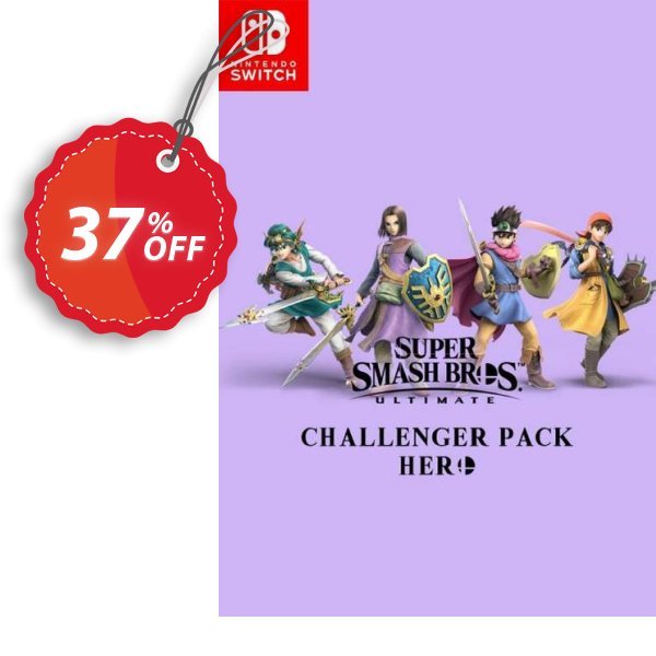 Super Smash Bros Ultimate - Hero Challenger Pack Switch Coupon, discount Super Smash Bros Ultimate - Hero Challenger Pack Switch Deal. Promotion: Super Smash Bros Ultimate - Hero Challenger Pack Switch Exclusive offer 