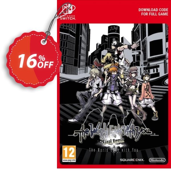 The World Ends With You: Final Remix! Switch Coupon, discount The World Ends With You: Final Remix! Switch Deal. Promotion: The World Ends With You: Final Remix! Switch Exclusive offer 