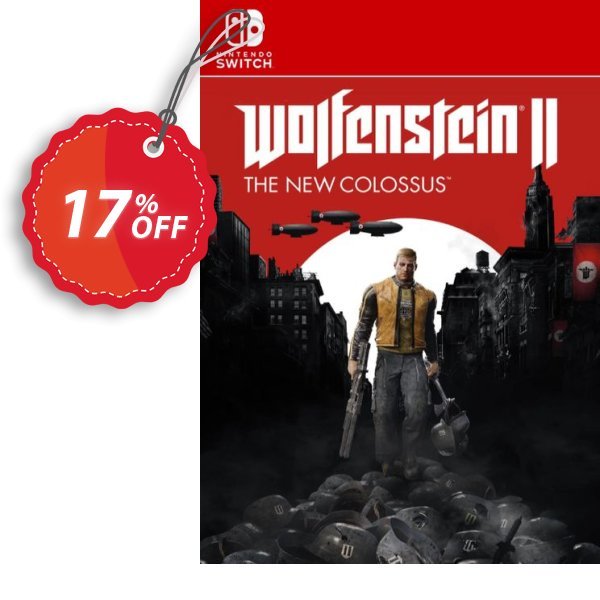 Wolfenstein II 2: The New Colossus Switch Coupon, discount Wolfenstein II 2: The New Colossus Switch Deal. Promotion: Wolfenstein II 2: The New Colossus Switch Exclusive offer 
