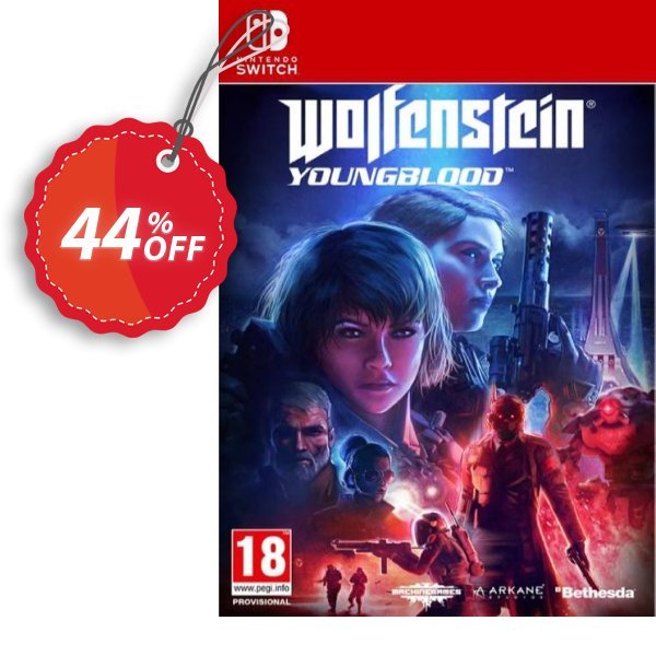 Wolfenstein: Youngblood Switch Coupon, discount Wolfenstein: Youngblood Switch Deal. Promotion: Wolfenstein: Youngblood Switch Exclusive offer 