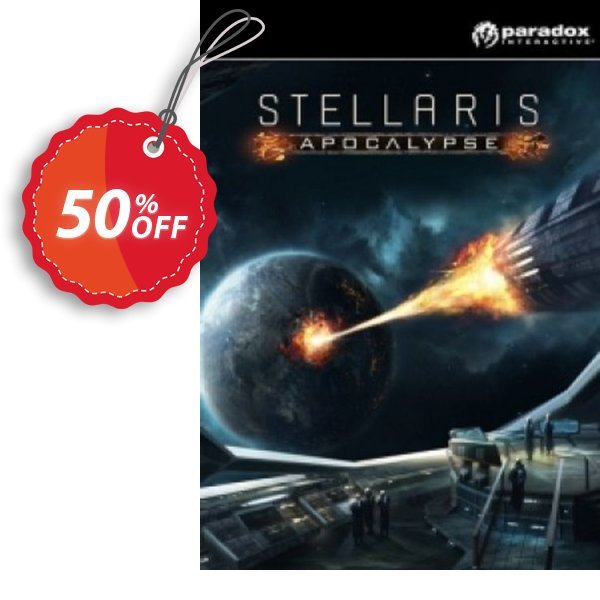 Stellaris: Apocalypse PC DLC Coupon, discount Stellaris: Apocalypse PC DLC Deal. Promotion: Stellaris: Apocalypse PC DLC Exclusive offer 