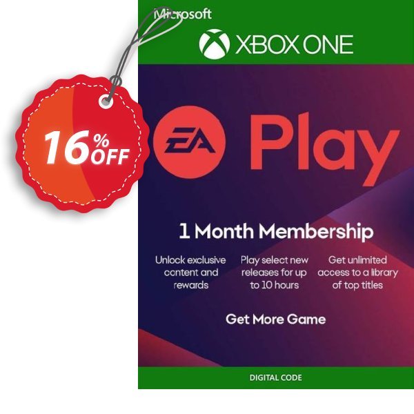 EA Access - Monthly Subscription, Xbox One  Coupon, discount EA Access - 1 Month Subscription (Xbox One) Deal. Promotion: EA Access - 1 Month Subscription (Xbox One) Exclusive offer 