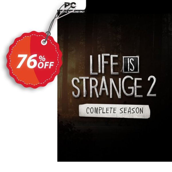 Life Is Strange 2 Complete Season PC + DLC Coupon, discount Life Is Strange 2 Complete Season PC + DLC Deal. Promotion: Life Is Strange 2 Complete Season PC + DLC Exclusive offer 