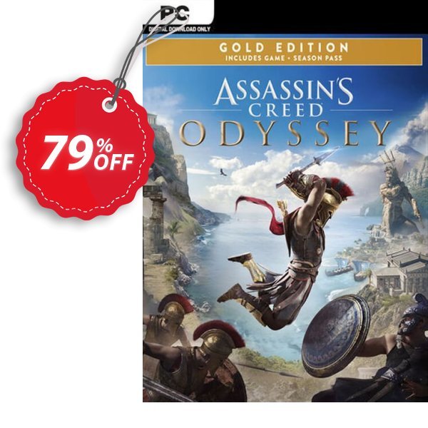 Assassins Creed Odyssey - Gold PC Coupon, discount Assassins Creed Odyssey - Gold PC Deal. Promotion: Assassins Creed Odyssey - Gold PC Exclusive offer 
