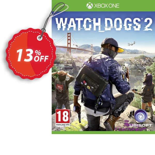 Watch Dogs 2 Xbox One Coupon, discount Watch Dogs 2 Xbox One Deal. Promotion: Watch Dogs 2 Xbox One Exclusive offer 