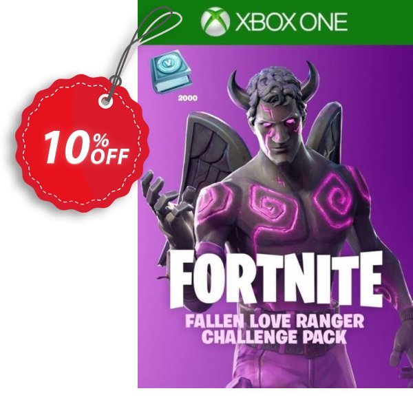 Fortnite - Fallen Love Ranger Challenge Pack + 2000 V-Bucks Xbox One Coupon, discount Fortnite - Fallen Love Ranger Challenge Pack + 2000 V-Bucks Xbox One Deal. Promotion: Fortnite - Fallen Love Ranger Challenge Pack + 2000 V-Bucks Xbox One Exclusive offer 