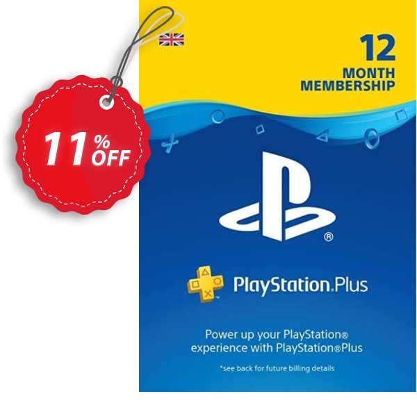 PS Plus - 12 Month Subscription, UK  Coupon, discount PlayStation Plus - 12 Month Subscription (UK) Deal. Promotion: PlayStation Plus - 12 Month Subscription (UK) Exclusive offer 