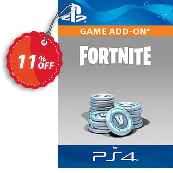 Fortnite - 2,500,  300 Bonus V-Bucks PS4 Coupon, discount Fortnite - 2,500 ( 300 Bonus) V-Bucks PS4 Deal. Promotion: Fortnite - 2,500 ( 300 Bonus) V-Bucks PS4 Exclusive offer 
